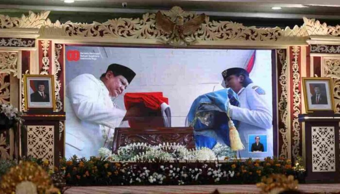 Rangkaian upacara yang disiarkan langsung dari Istana Merdeka Jakarta, dipimpin langsung oleh Presiden RI Prabowo Subianto