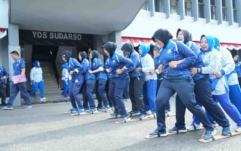 Sambut Tiga Momentum Bersejarah, Keluarga Besar Lanal Palembang Gelar Perayaan Penuh Semangat