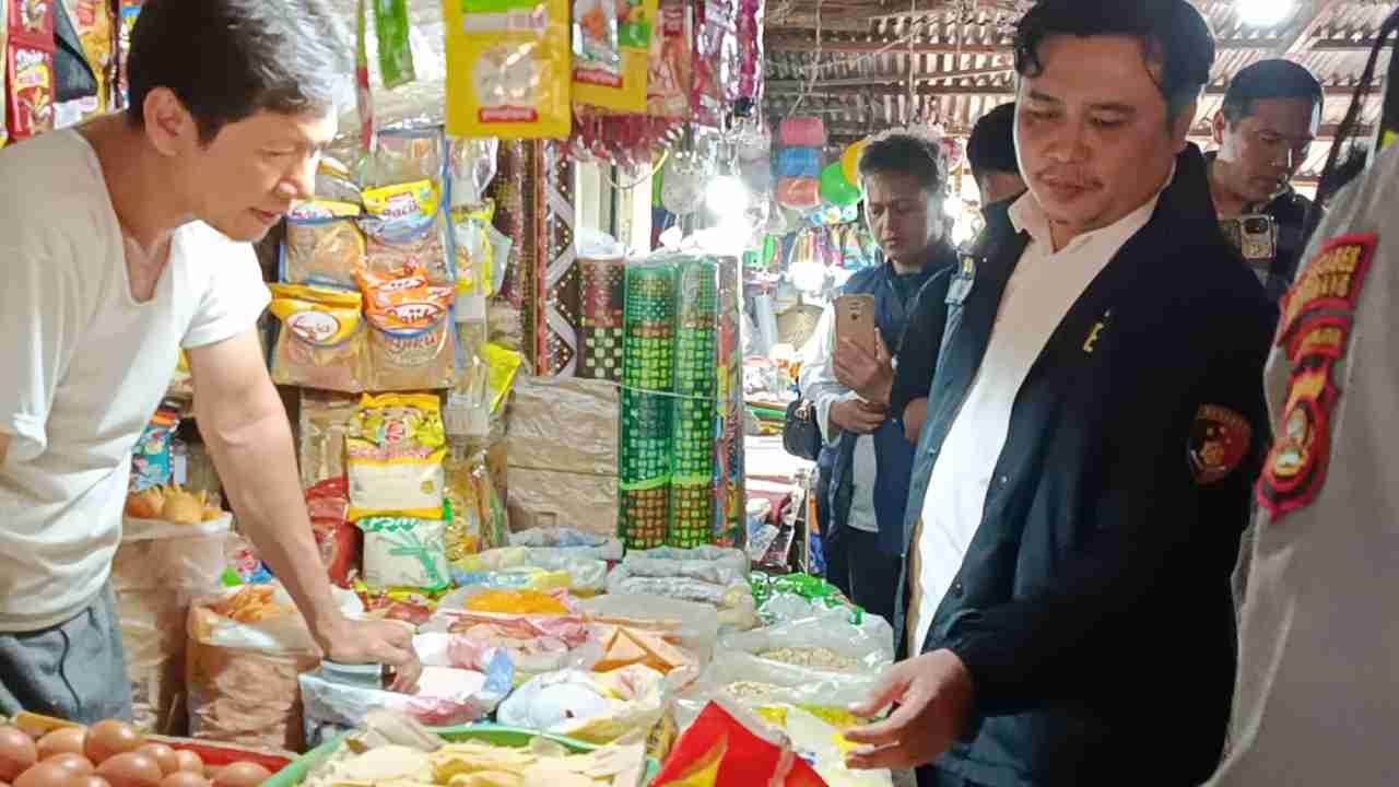 Satgas Pangan Polda Sumsel Sidak Pasar, Pastikan Stok Beras Aman dan Harga Stabil