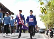 Semarak HUT RI ke-80, Bupati Muchendi Ajak Warga OKI Tingkatkan Semangat Kebersamaan Lewat Gerak Jalan