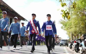 Semarak HUT RI ke-80, Bupati Muchendi Ajak Warga OKI Tingkatkan Semangat Kebersamaan Lewat Gerak Jalan
