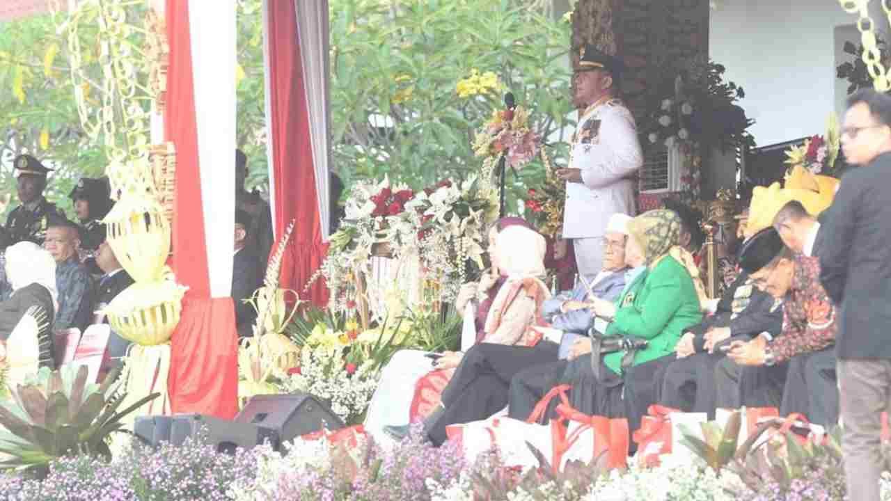 Upacara Kemerdekaan di Sumsel Kental Nuansa Adat, Gubernur Herman Deru Wajibkan Pakaian Daerah