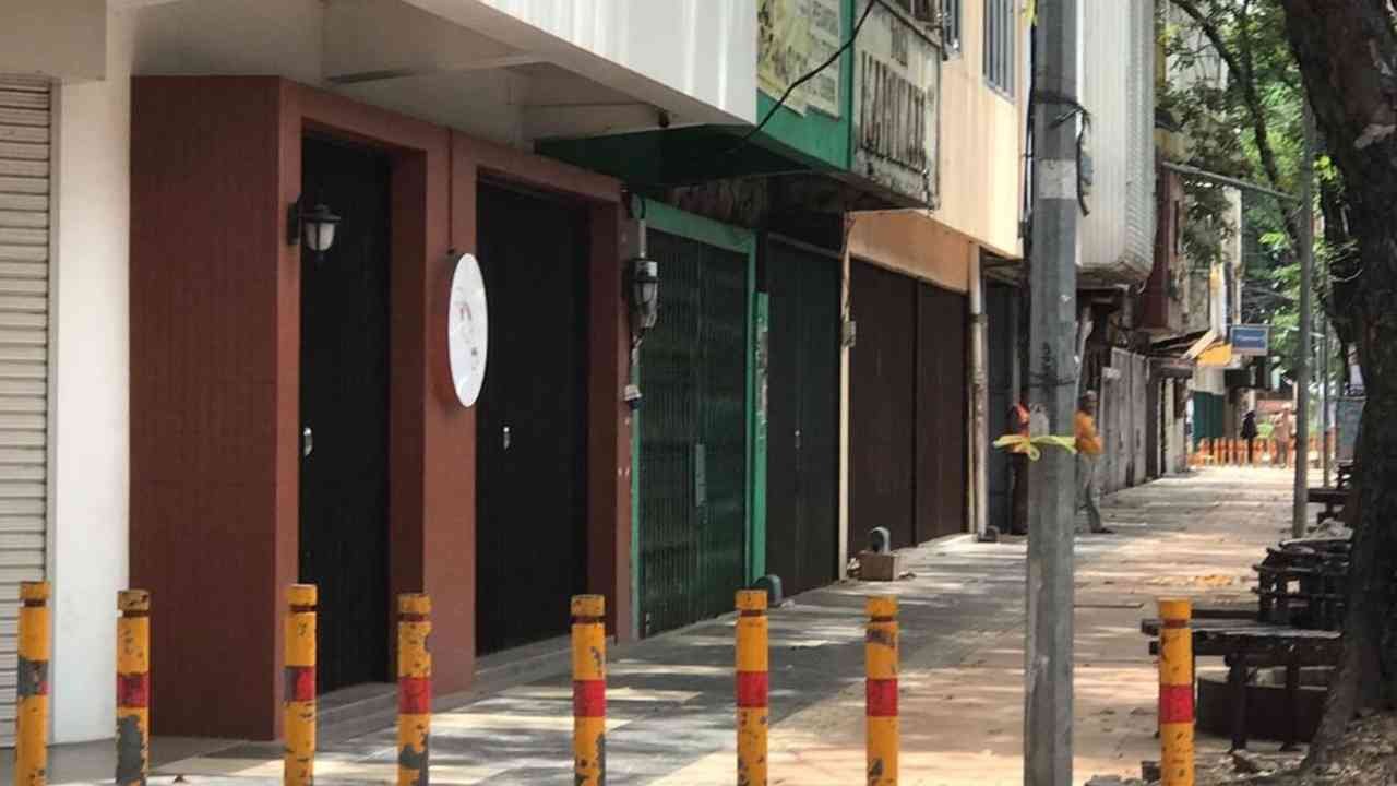 Aksi Demo di Palembang, Pertokoan di Jalan Sudirman Tutup Antisipasi Kerusuhan