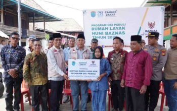 Bupati OKI dan Baznas Bersinergi, Bedah Rumah Warga Terdampak Bencana