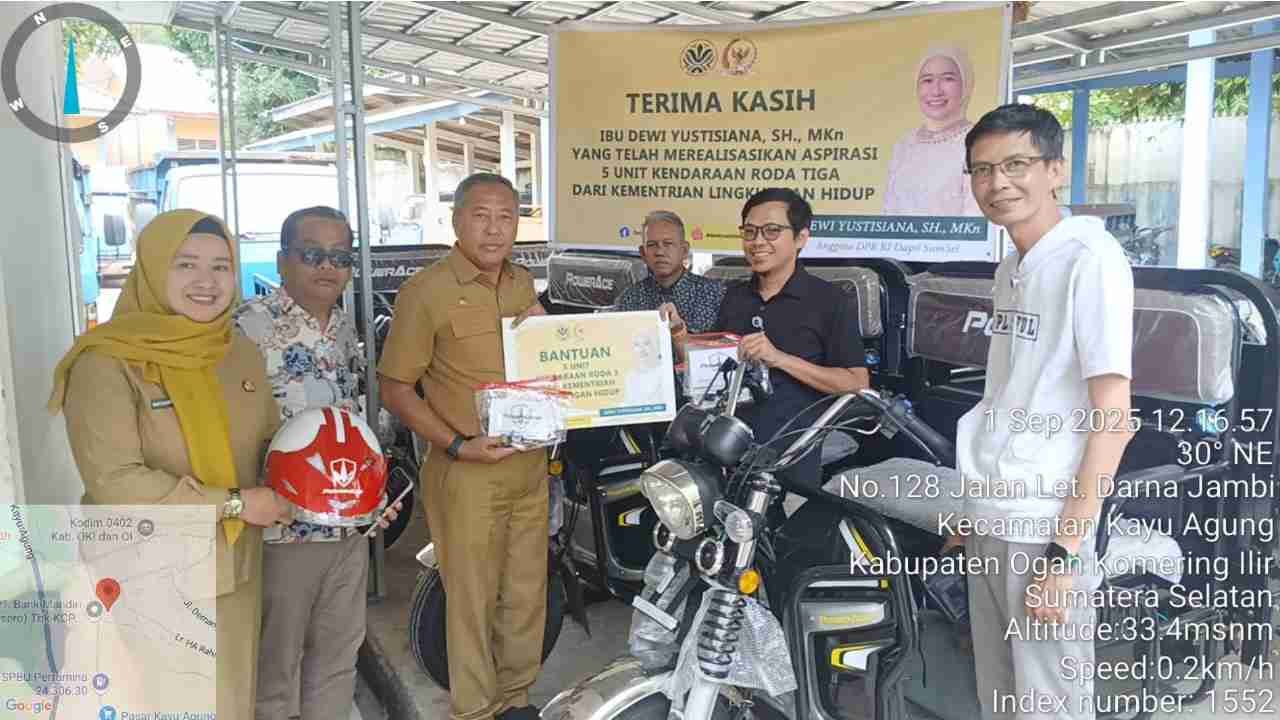 Dana Aspirasi DPR Perkuat Armada Sampah OKI, Sinergi Pusat-Daerah Jaga Lingkungan