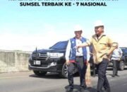 Dipimpin Herman Deru, Sumsel Peringkat ke-7 Provinsi dengan Pembangunan Infrastruktur Terbaik Nasional