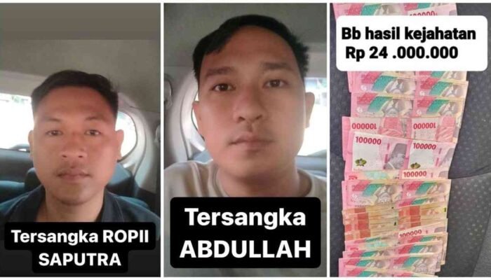Dua Pelaku Pembobol Brankas ATM di RSUD OKI Ditangkap, Total Tiga Tersangka