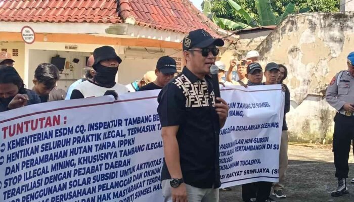 Gagal Awasi Tambang, Inspektur Tambang Sumsel Dituntut Mundur oleh Aktivis SIRA