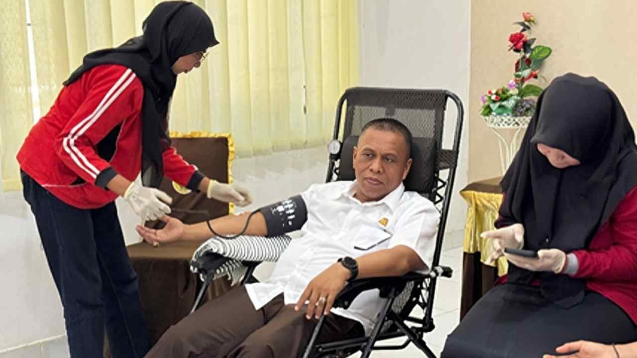 HUT Kejaksaan, Kejari OKI Sumbang 30 Kantong Darah: Solidaritas Hukum di Balik Seragam