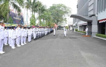 HUT ke-80 TNI AL, Lanal Palembang Tegaskan Peran Ganda: Jaga Kedaulatan, Dorong Kesejahteraan Rakyat