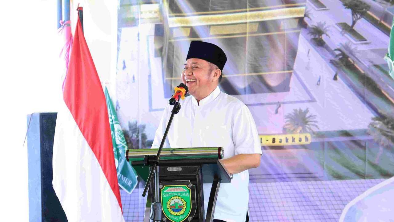 Herman Deru Tekankan Peran Masjid sebagai Pusat Kegiatan Masyarakat di OKI