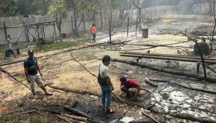 Jebakan Maut di Balik Sumur Minyak Ilegal MUBA: Kembali Meledak, Lima Korban Luka Bakar