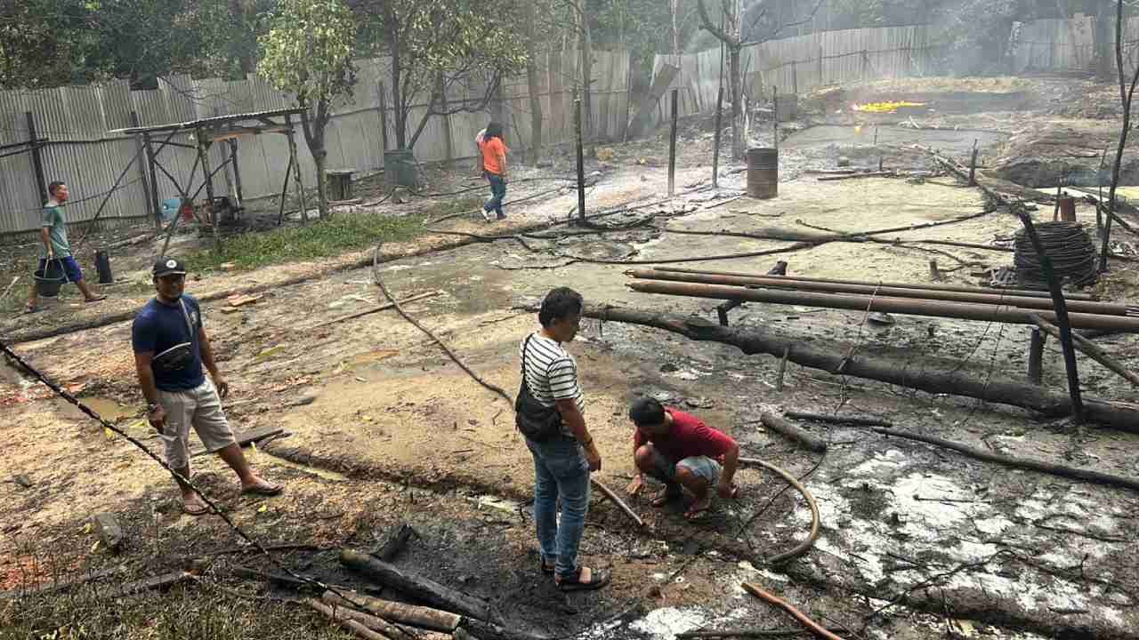 Jebakan Maut di Balik Sumur Minyak Ilegal MUBA: Kembali Meledak, Lima Korban Luka Bakar