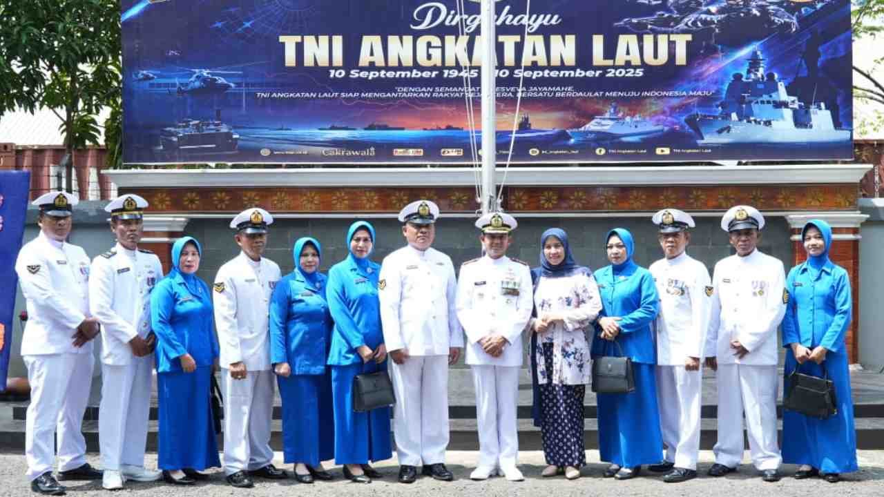 Lanal Palembang Lepas Tujuh Prajurit Purna Tugas, Komandan: Pengabdian Kalian Adalah Teladan