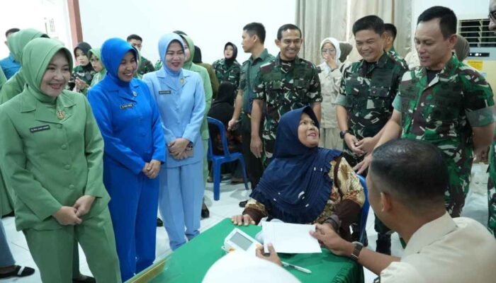 Lanal Palembang Pererat Kemanunggalan TNI dengan Rakyat di Momen HUT Ke-80 TNI