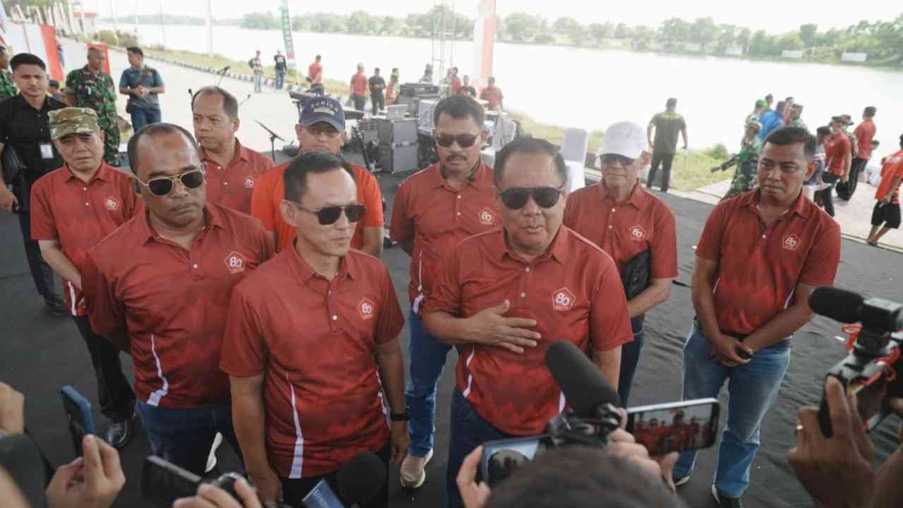 Lomba Bidar Tradisional Piala Pangdam, Bukti Sinergi TNI dan Pemprov Sumsel Lestarikan Budaya Maritim