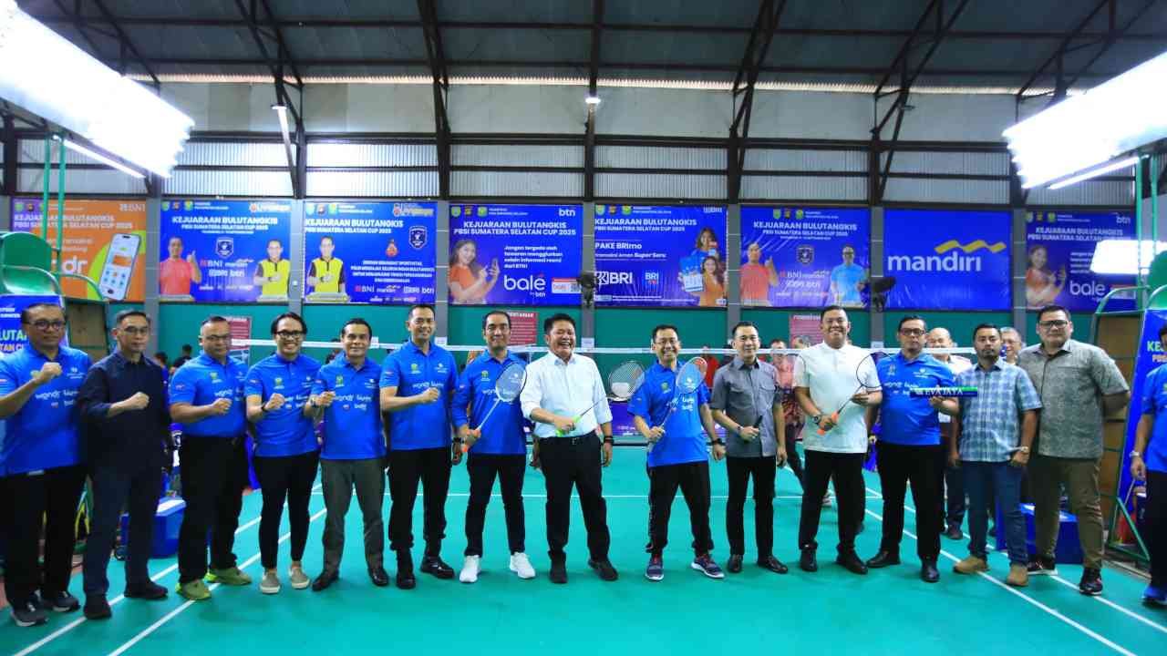 PBSI Sumsel Cup 2025 Dibuka, Lahirkan Bintang Bulutangkis Baru di Bumi Sriwijaya