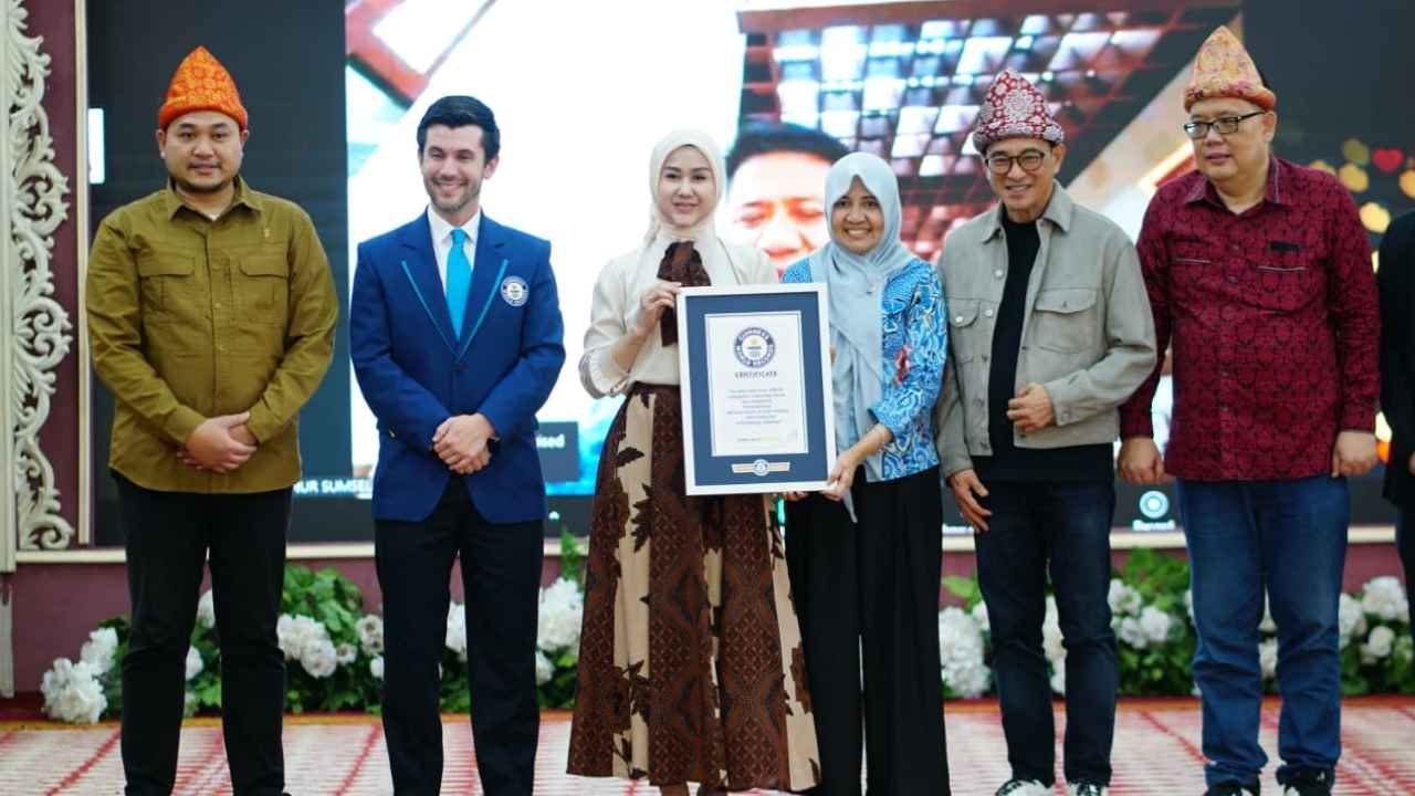 Pecahkan Rekor Dunia, Sumsel Kukuhkan Komitmen Pendidikan di Era Digital