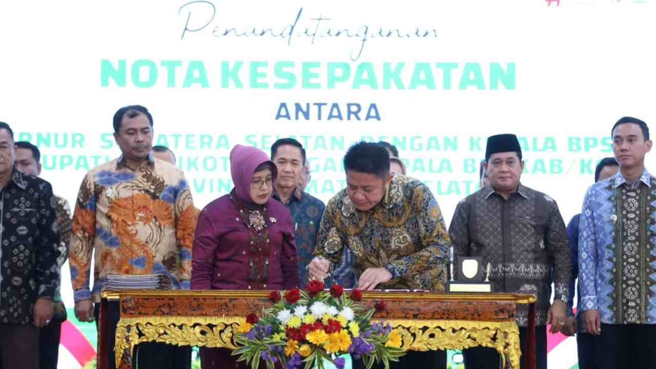 Pembangunan Sumsel Tanpa ‘Firasat’: Gubernur Herman Deru Dorong Data Tunggal DTSEN sebagai Pijakan Kebijakan