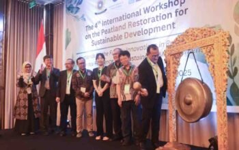 Pemulihan Ekosistem Gambut Jadi Prioritas, Sekda Sumsel Buka Workshop Internasional