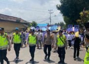 Pengamanan Gabungan Amankan Aksi Warga di PN Kayuagung