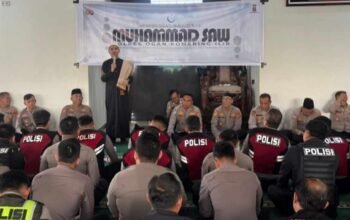 Peringatan Maulid Nabi, Polres OKI Perkuat Komitmen Polri Presisi