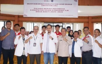 Pimpin PMI OKI, Dokter Masagus M. Hakim Siap Perkuat Organisasi Hingga Tingkat Kecamatan