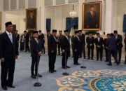 Reshuffle Kabinet, Prabowo Lantik Empat Menteri dan Satu Wakil Menteri Baru