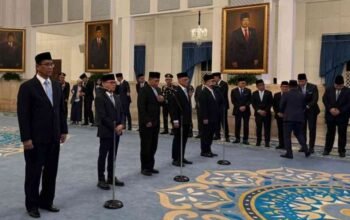 Reshuffle Kabinet, Prabowo Lantik Empat Menteri dan Satu Wakil Menteri Baru