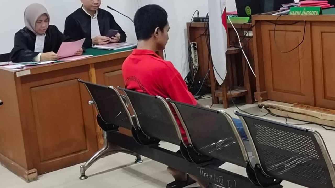 Residivis Pencuri Celengan di Kosan Palembang Dituntut 2,5 Tahun Penjara