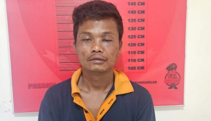 Residivis di OKI Gagal Merampas Mobil, Diringkus Patroli Subuh Setelah Terperosok Gundukan Tanah
