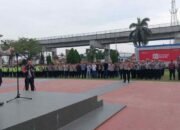 Ribuan Personel Disiagakan, Aksi Mahasiswa Sumsel di Palembang Dikawal Ketat