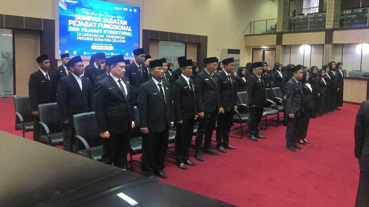 Rotasi Jabatan di Pemprov Sumsel, Kasatpol PP Tiba-tiba Bergeser Jadi Pejabat Kearsipan