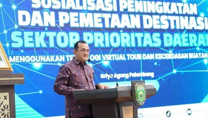 Sumsel Genjot Pariwisata Global, Sekda Dorong AI dan Virtual Tour sebagai Prioritas RPJMD