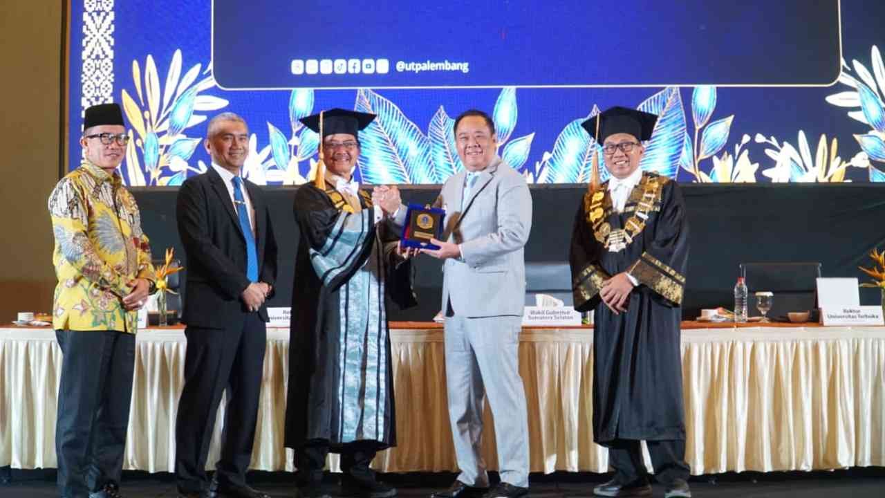 UT Cetak SDM Tangguh, Dukung Pemprov Sumsel Hadapi Tantangan Era Digital