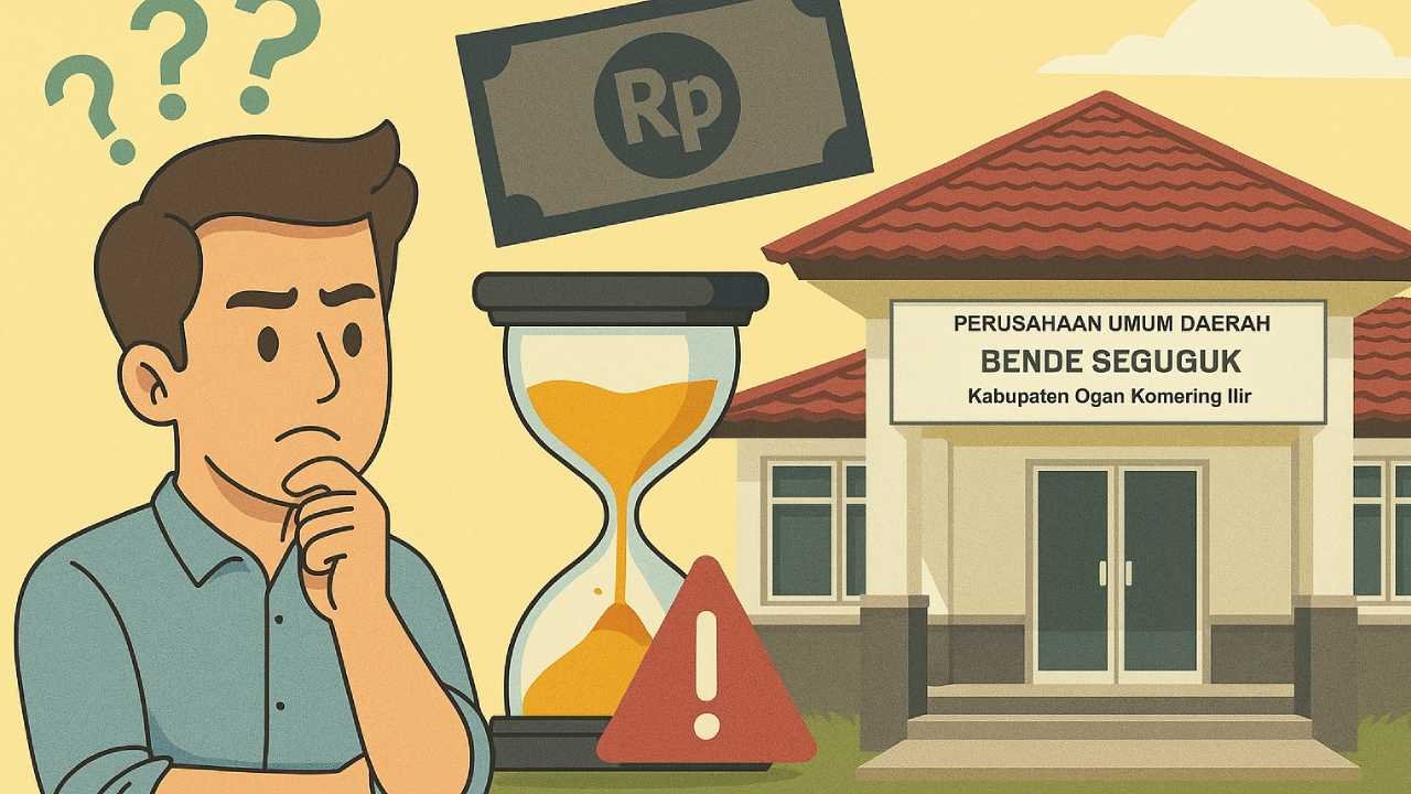 WTP Berbalut Misteri, Piutang Rp 36 Miliar Pemkab OKI Berada di Ujung Tanduk