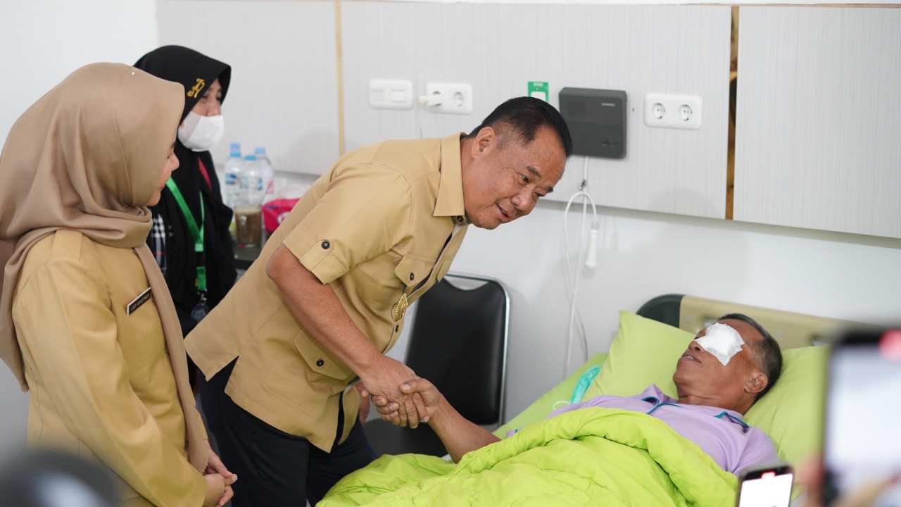 Wagub Sumsel Apresiasi Sinergi BSB-Pemprov dalam Operasi Mata Gratis untuk Warga Kurang Mampu