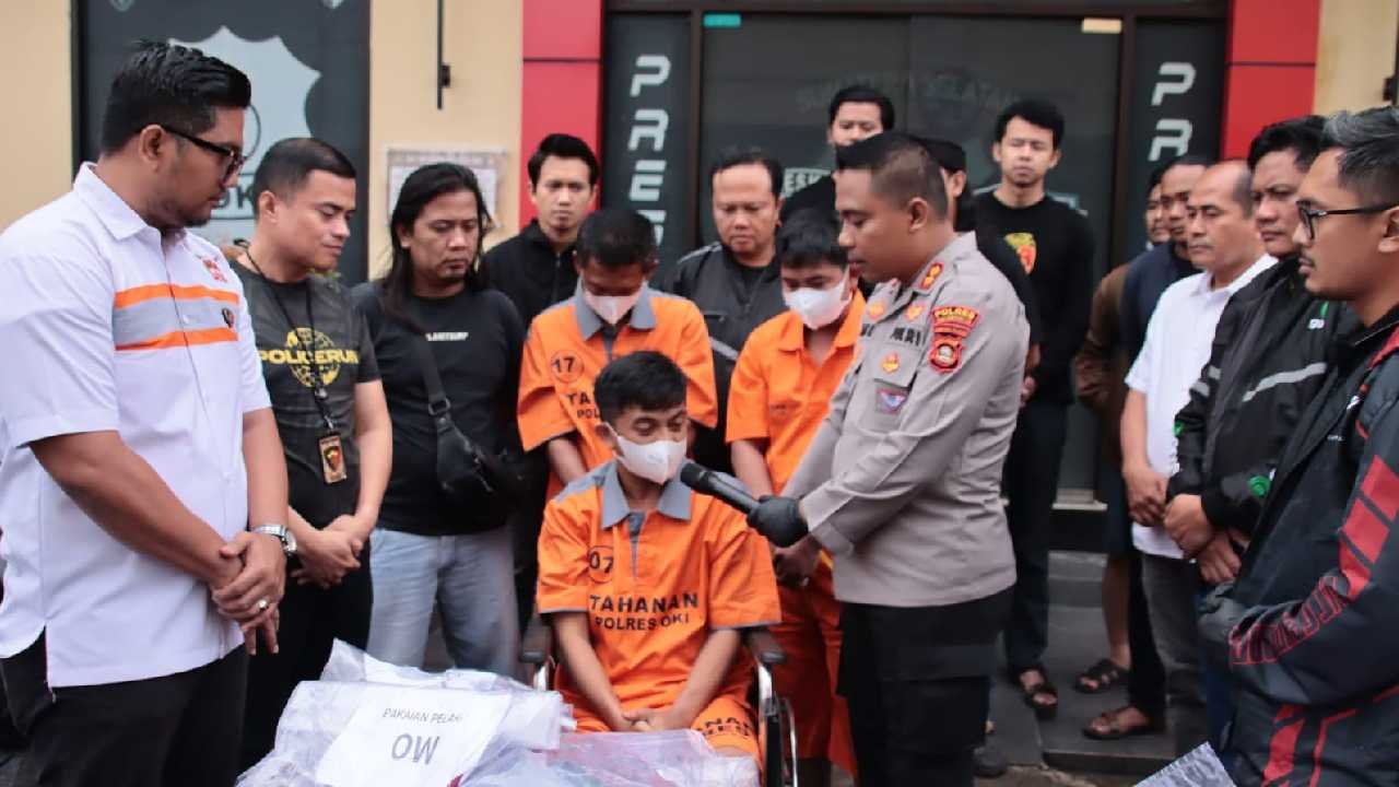 Dendam dan Hinaan Berujung Maut di Kayuagung, Tiga Pelaku Ditangkap dalam 6 Jam