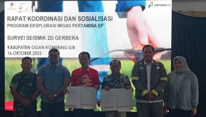 Dorong Ketahanan Energi, OKI Jadi Lokasi Utama Survei Seismik 2D Gerbera Pertamina EP dan SKK Migas