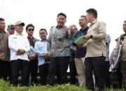 Dukung Lumbung Pangan Nasional, Pemprov Sumsel Tinjau Progres Cetak Sawah di Ogan Ilir