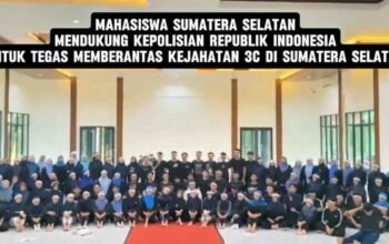 Dukungan Konsolidatif Mahasiswa untuk Polda Sumsel dalam Menindak Kejahatan 3C