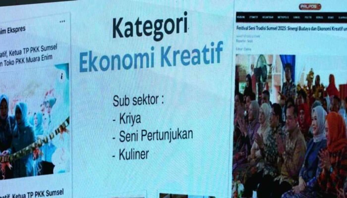 Feby Deru Masuk Tiga Besar: DPD Award 2025 Apresiasi Kontribusi Ekonomi Kreatif Sumsel