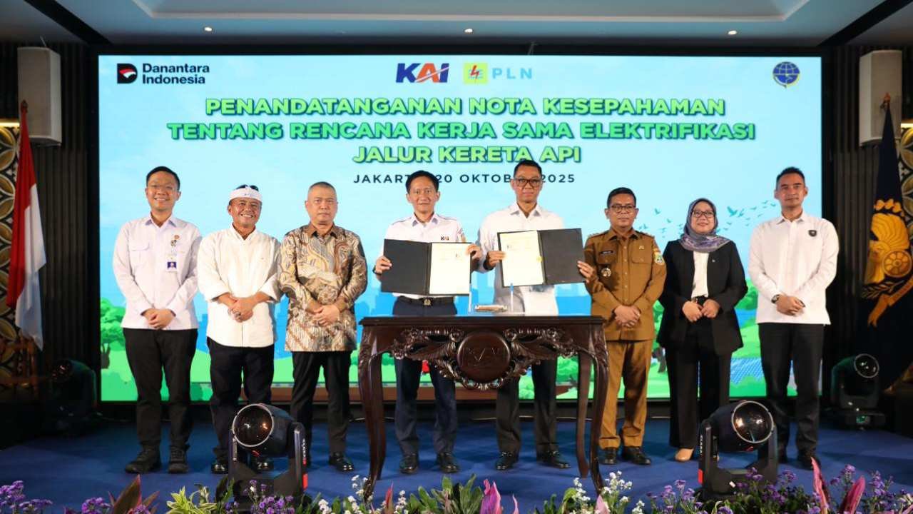 Jalur Hijau Logistik Indonesia, Sinergi PLN-KAI Mempercepat Efisiensi Energi Nasional