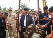 Jembatan Urat Nadi Banyuasin Senilai Rp 25 Miliar Dibangun, Herman Deru Soroti Disiplin Pajak Warga