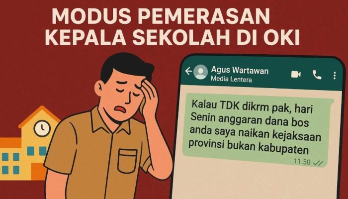 Kepsek OKI Diteror, Ini Jaminan Resmi Pemkab Lawan Sindikat Pemerasan Dana BOS