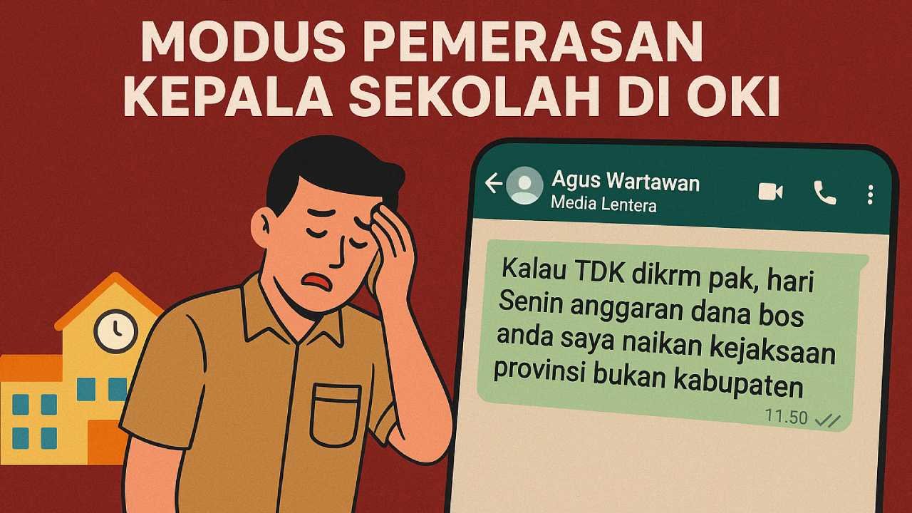 Kepsek OKI Diteror, Ini Jaminan Resmi Pemkab Lawan Sindikat Pemerasan Dana BOS
