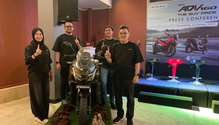Palembang Tolok Ukur Kenaikan 25 Persen Skuter Premium Berkat Honda ADV160