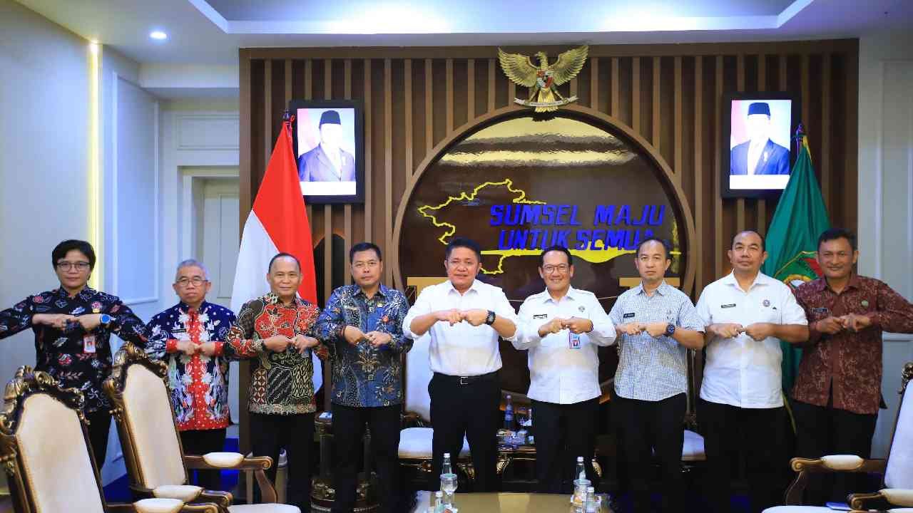 Penguatan Strategi Pencegahan, Gubernur Herman Deru Perkuat Sinergi dengan BNNP Sumsel