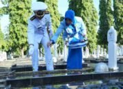 Peran Strategis Matra Laut, Lanal Palembang Pimpin Delegasi Ziarah Nasional HUT TNI ke-80