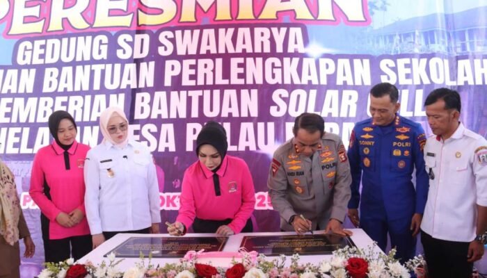 Polda Sumsel Renovasi SD Swakarya, Hadiah Akses Pendidikan untuk Anak Pesisir Borang